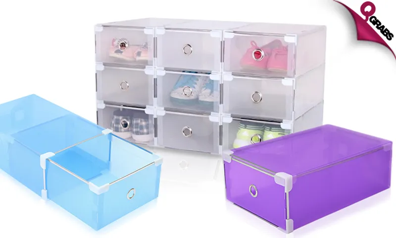 DIY Stackable Transparent Organizer Boxes!